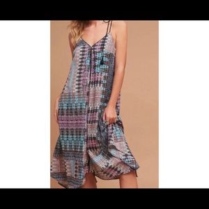 Akemi and Kin size large midi asymmetrical dress